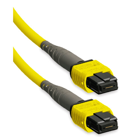 ECS MPO patch 12x10/125 OS2  3,0m MPO Elite hona-hona korsad Pol B